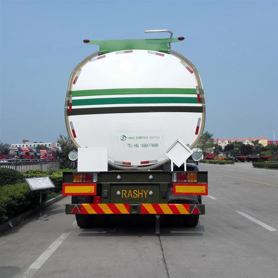 China 40cbm Diesel Tanker Truck Trailer Steel Semi-Trailers